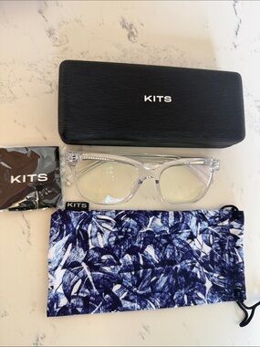 KITS Marcella Cat Eye acetate Women’s Reader glasses with 1.00 Level NEW